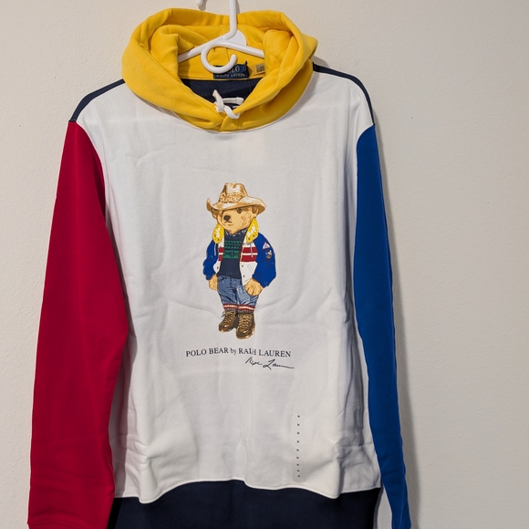 Polo Ralph Lauren Other - Polo by Ralph Lauren Men's Colorblock Bear Hoodie